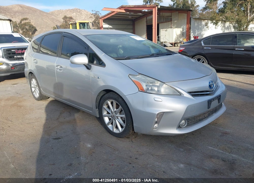 2012 TOYOTA PRIUS V FIVE VIN: JTDZN3EU2C3026608