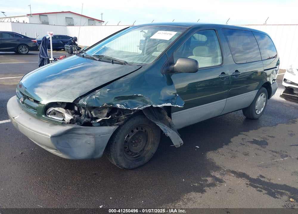 2000 TOYOTA SIENNA CE VIN: 4T3ZF19C6YU220808