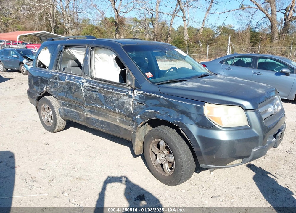 2006 HONDA PILOT EX-L VIN: 5FNYF28526B012271