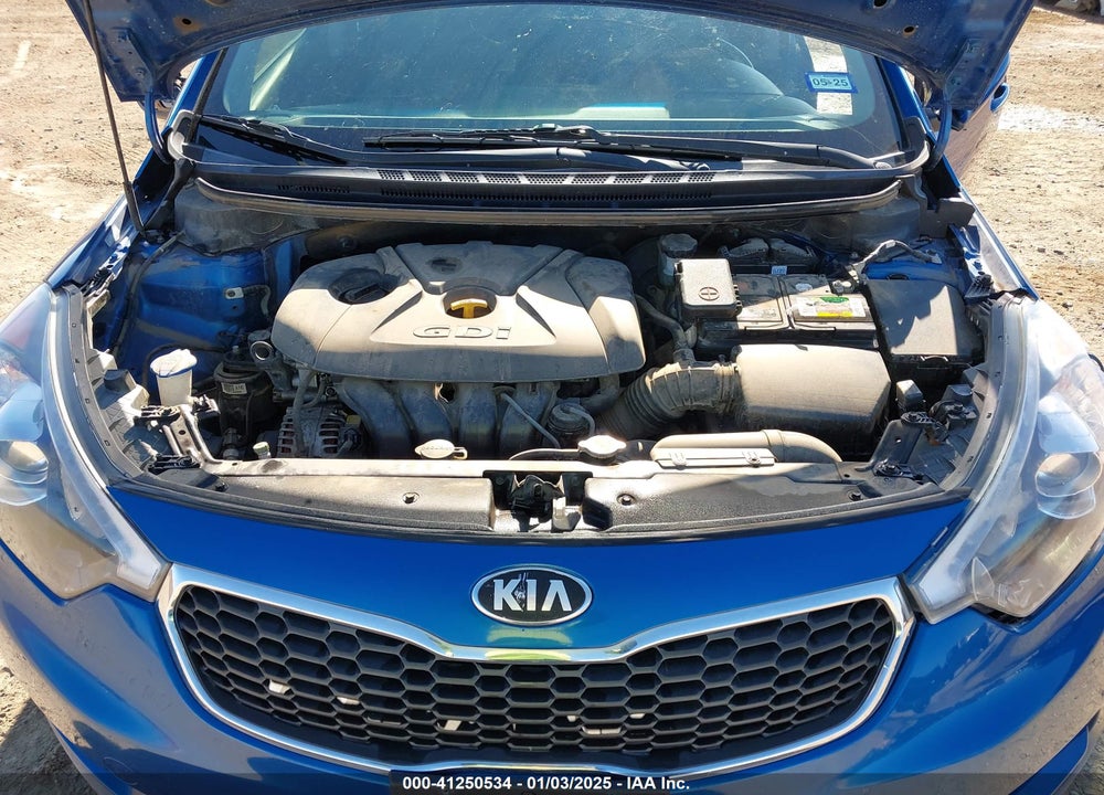 2014 KIA FORTE VIN: KNAFX4A88E5089258