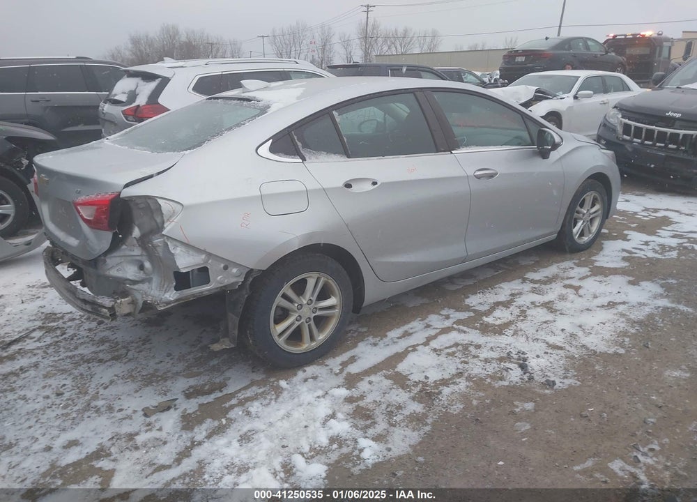 2018 CHEVROLET CRUZE LT AUTO VIN: 1G1BE5SMXJ7103922