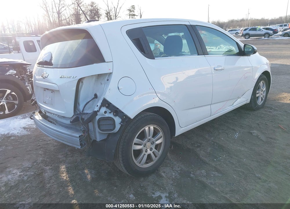 2016 CHEVROLET SONIC VIN: 1G1JC6SH3G4172360