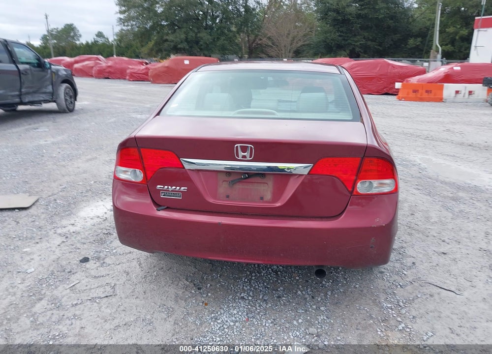 2010 HONDA CIVIC LX VIN: 2HGFA1F51AH543730