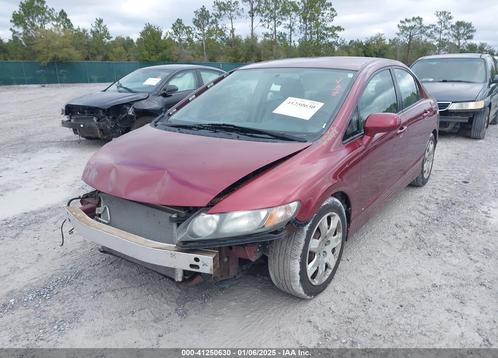 2010 HONDA CIVIC LX VIN: 2HGFA1F51AH543730
