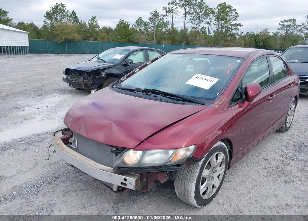 2010 HONDA CIVIC LX VIN: 2HGFA1F51AH543730