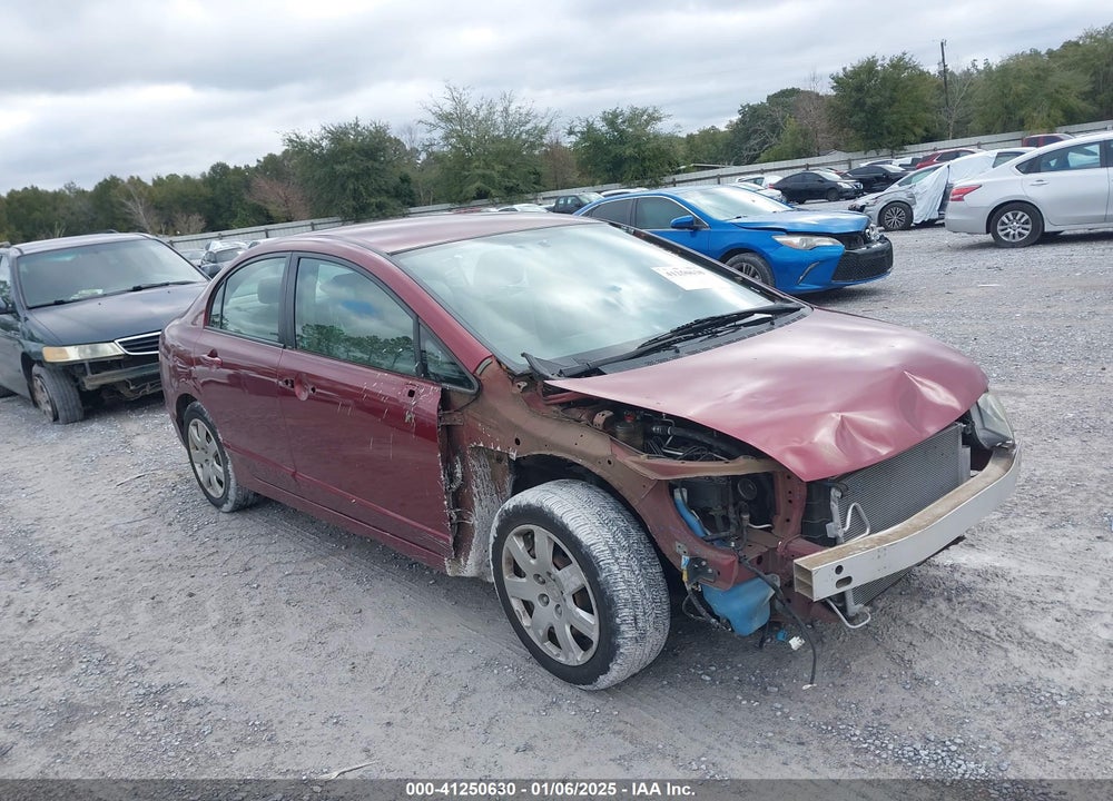 2010 HONDA CIVIC LX VIN: 2HGFA1F51AH543730