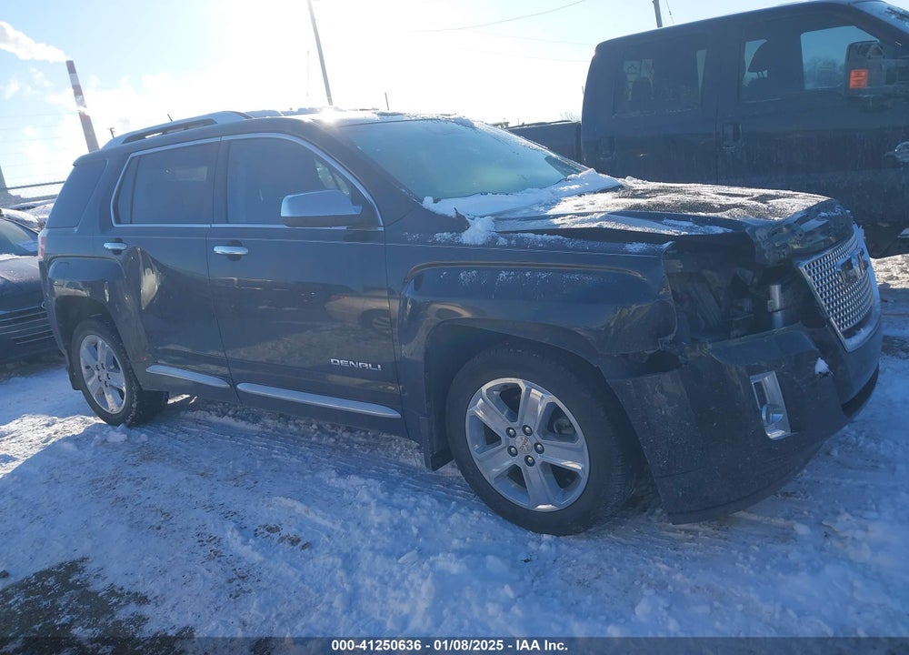 2013 GMC TERRAIN DENALI VIN: 2GKALYEK9D6347073