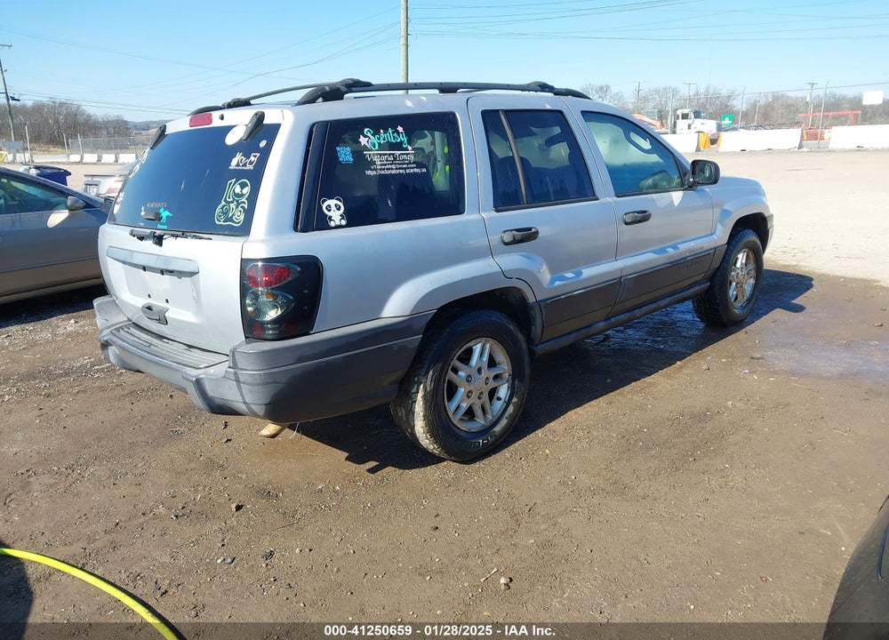 2004 JEEP GRAND CHEROKEE LAREDO VIN: 1J4GW48S14C377316