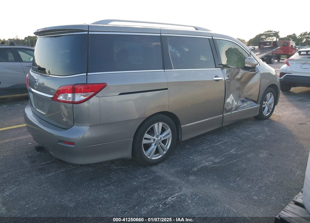 2012 NISSAN QUEST SL VIN: JN8AE2KPXC9048377