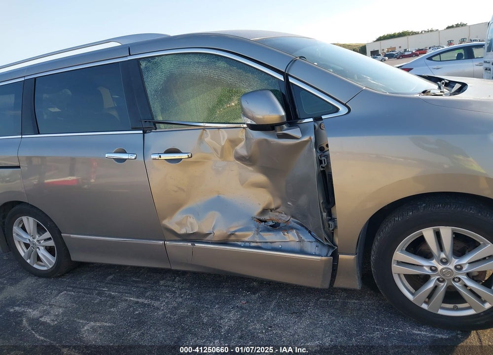 2012 NISSAN QUEST SL VIN: JN8AE2KPXC9048377