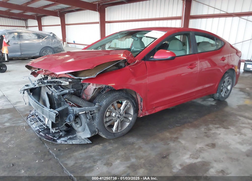 2018 HYUNDAI ELANTRA VIN: 5NPD84LF0JH295767