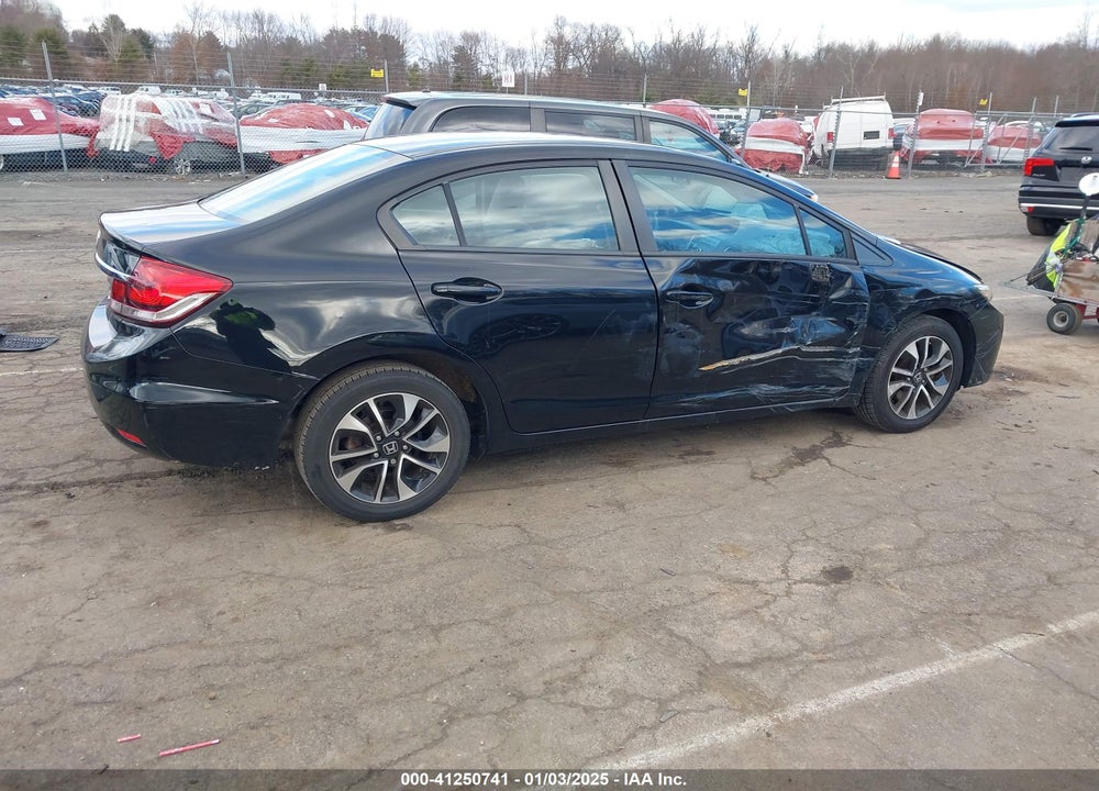 2013 HONDA CIVIC EX VIN: 19XFB2F84DE234457