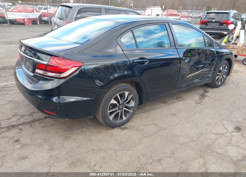 2013 HONDA CIVIC EX VIN: 19XFB2F84DE234457