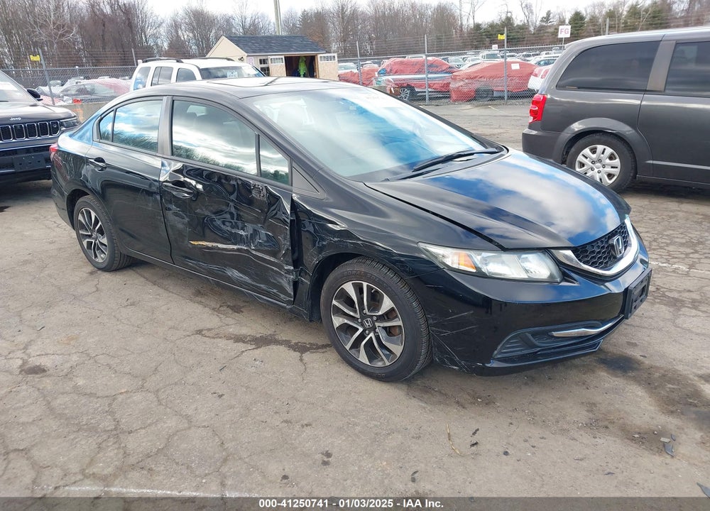 2013 HONDA CIVIC EX VIN: 19XFB2F84DE234457
