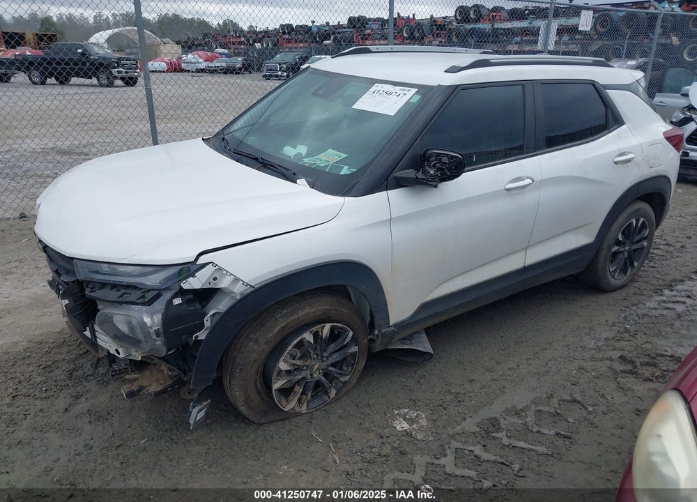 2022 CHEVROLET TRAILBLAZER VIN: KL79MPSL4NB056138