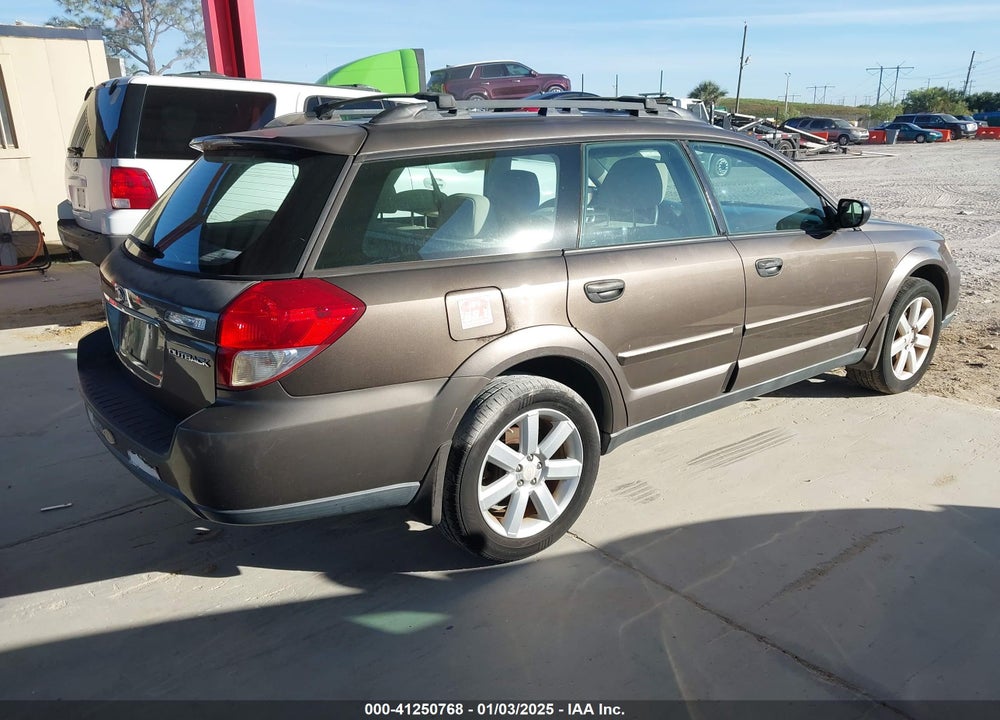2008 SUBARU OUTBACK 2.5I/2.5I L.L. BEAN EDITION VIN: 4S4BP61C187329577