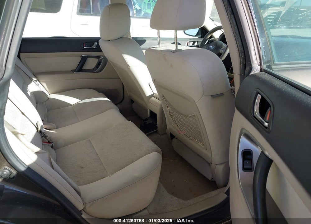 2008 SUBARU OUTBACK 2.5I/2.5I L.L. BEAN EDITION VIN: 4S4BP61C187329577
