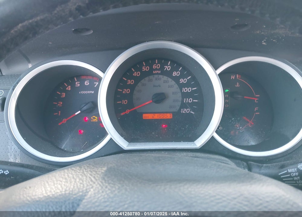 2007 TOYOTA TACOMA BASE V6 VIN: 5TEMU52N87Z326344