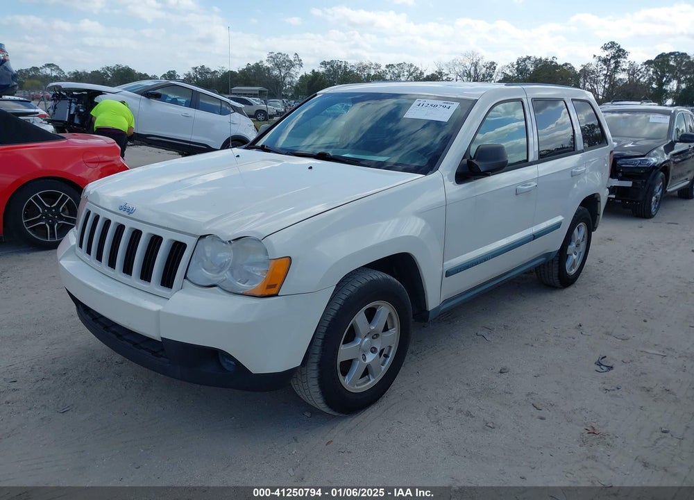 2008 JEEP GRAND CHEROKEE LAREDO VIN: 1J8GS48K08C126044