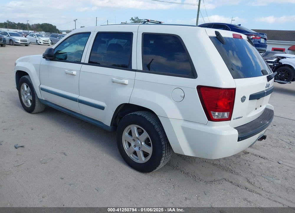 2008 JEEP GRAND CHEROKEE LAREDO VIN: 1J8GS48K08C126044