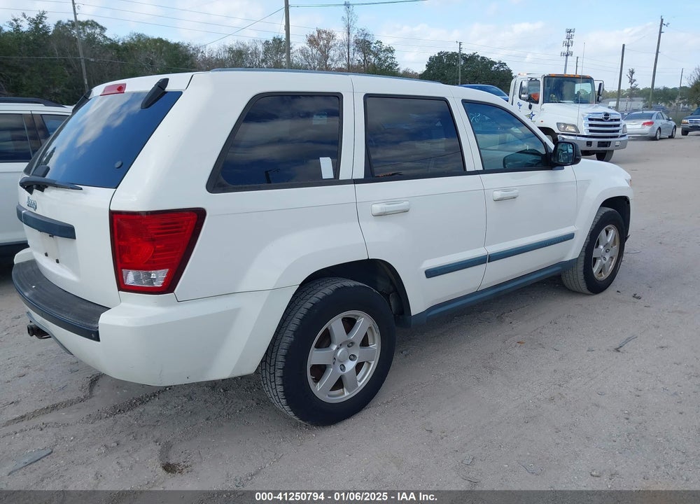 2008 JEEP GRAND CHEROKEE LAREDO VIN: 1J8GS48K08C126044