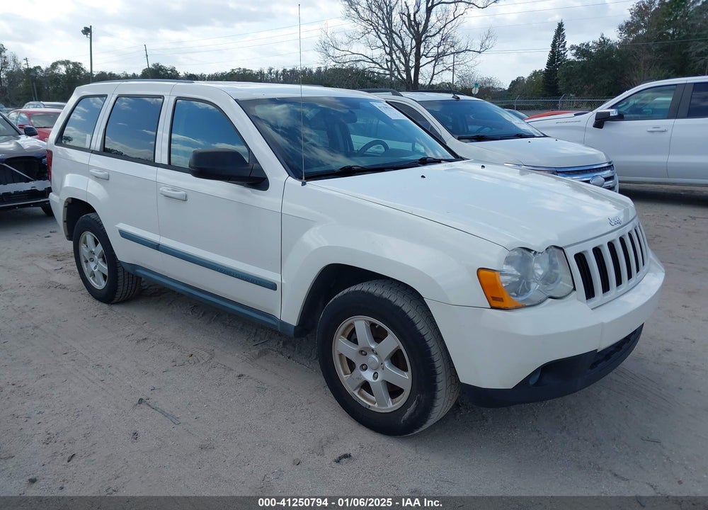 2008 JEEP GRAND CHEROKEE LAREDO VIN: 1J8GS48K08C126044
