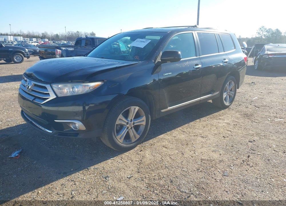 2013 TOYOTA HIGHLANDER LIMITED V6 VIN: 5TDDK3EH9DS243241