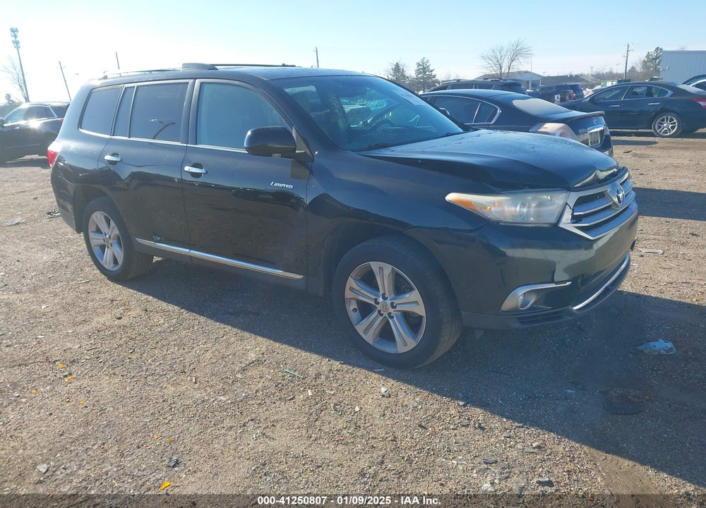 2013 TOYOTA HIGHLANDER LIMITED V6 VIN: 5TDDK3EH9DS243241