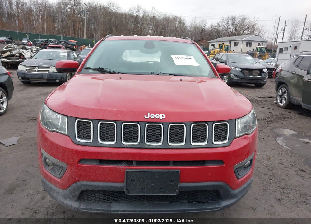 2018 JEEP COMPASS LATITUDE 4X4 VIN: 3C4NJDBB0JT191142
