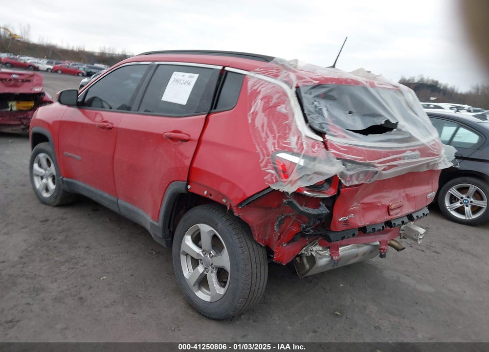 2018 JEEP COMPASS LATITUDE 4X4 VIN: 3C4NJDBB0JT191142