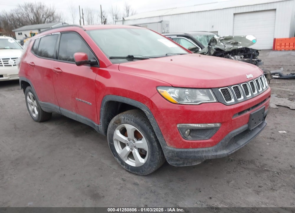 2018 JEEP COMPASS LATITUDE 4X4 VIN: 3C4NJDBB0JT191142