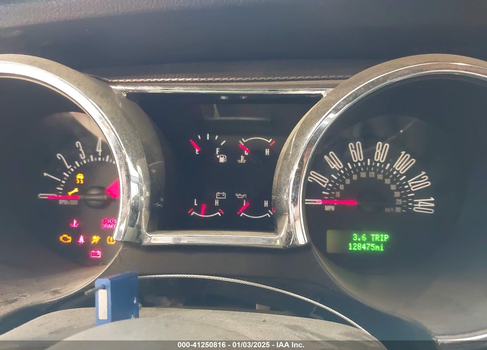 2007 FORD MUSTANG GT DELUXE/GT PREMIUM VIN: 1ZVHT82H375308513