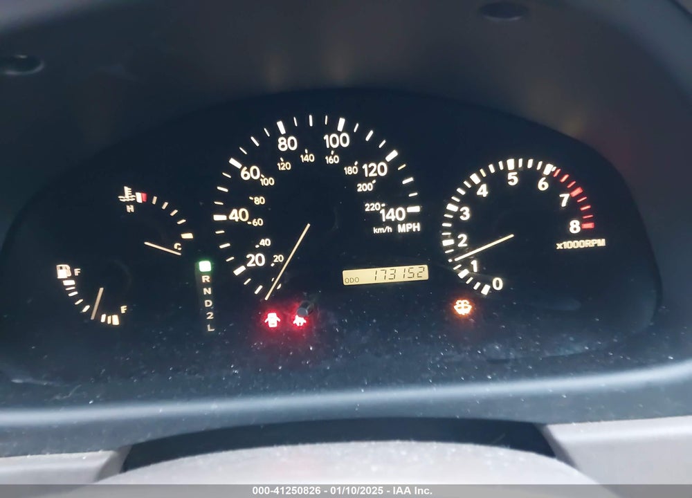 2001 LEXUS RX 300 VIN: JTJHF10U410230701