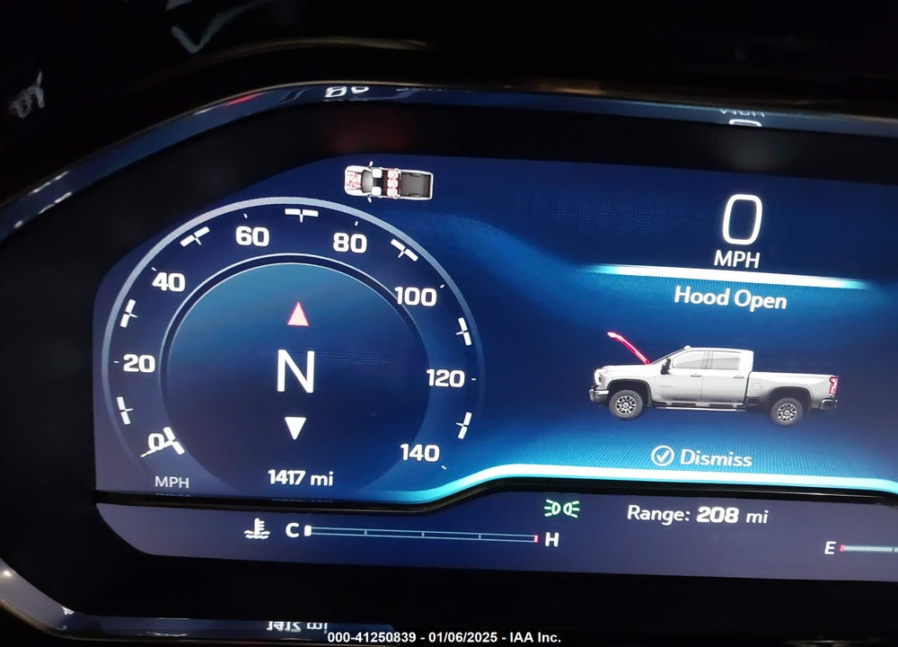 2025 CHEVROLET SILVERADO 2500HD 4WD STANDARD BED LT VIN: 2GC4KNE72S1137446