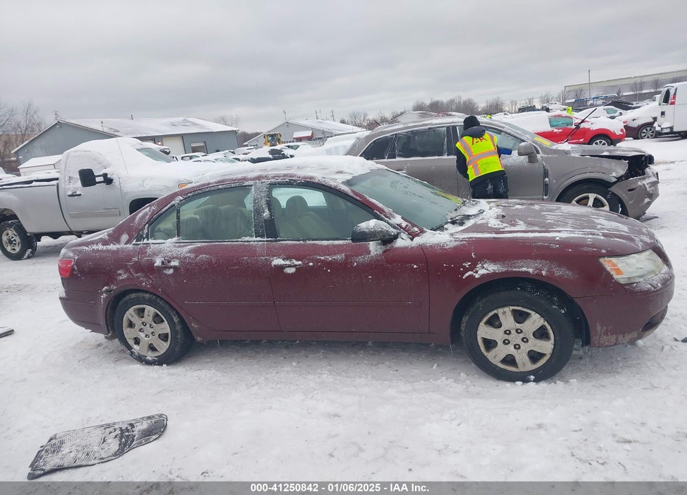 2009 HYUNDAI SONATA VIN: 5NPET46C19H554329