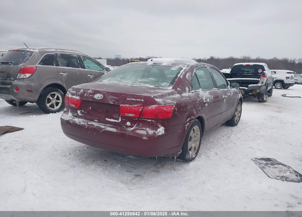 2009 HYUNDAI SONATA VIN: 5NPET46C19H554329