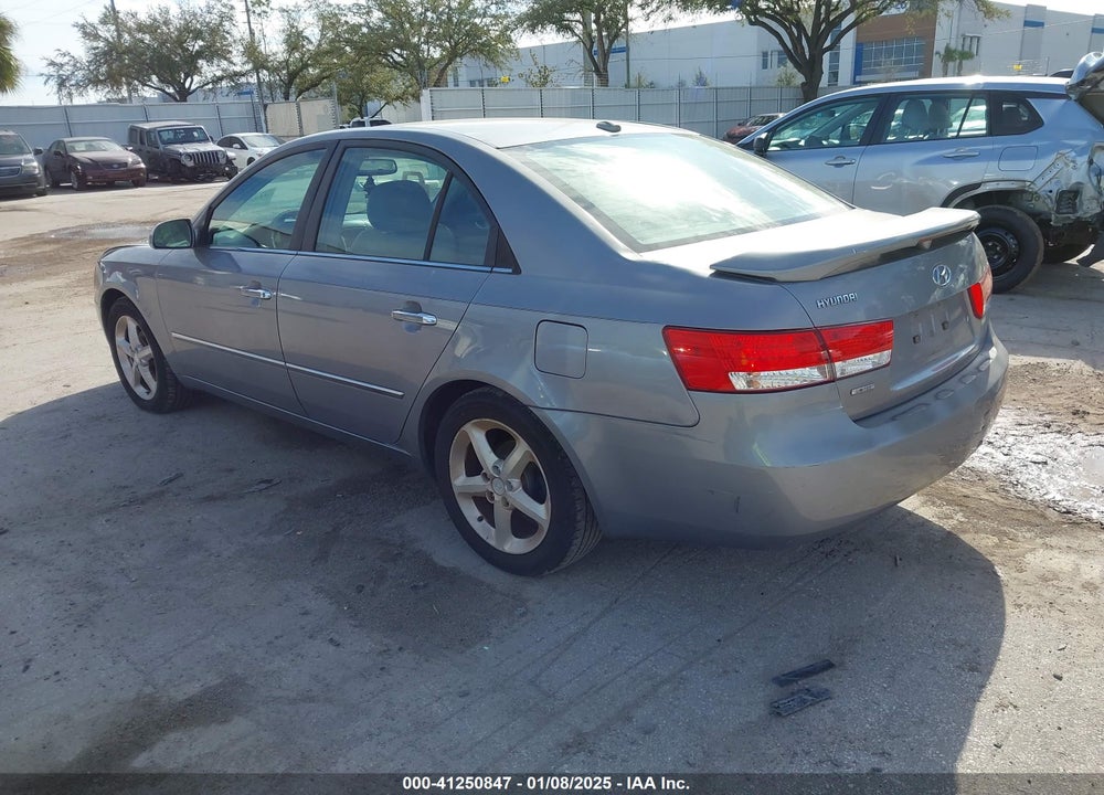 2008 HYUNDAI SONATA LIMITED/SE VIN: 5NPEU46CX8H330259