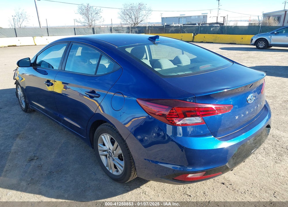 2020 HYUNDAI ELANTRA SEL VIN: 5NPD84LF9LH623545