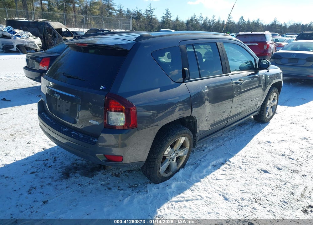 2014 JEEP COMPASS LATITUDE VIN: 1C4NJDEB5ED792277