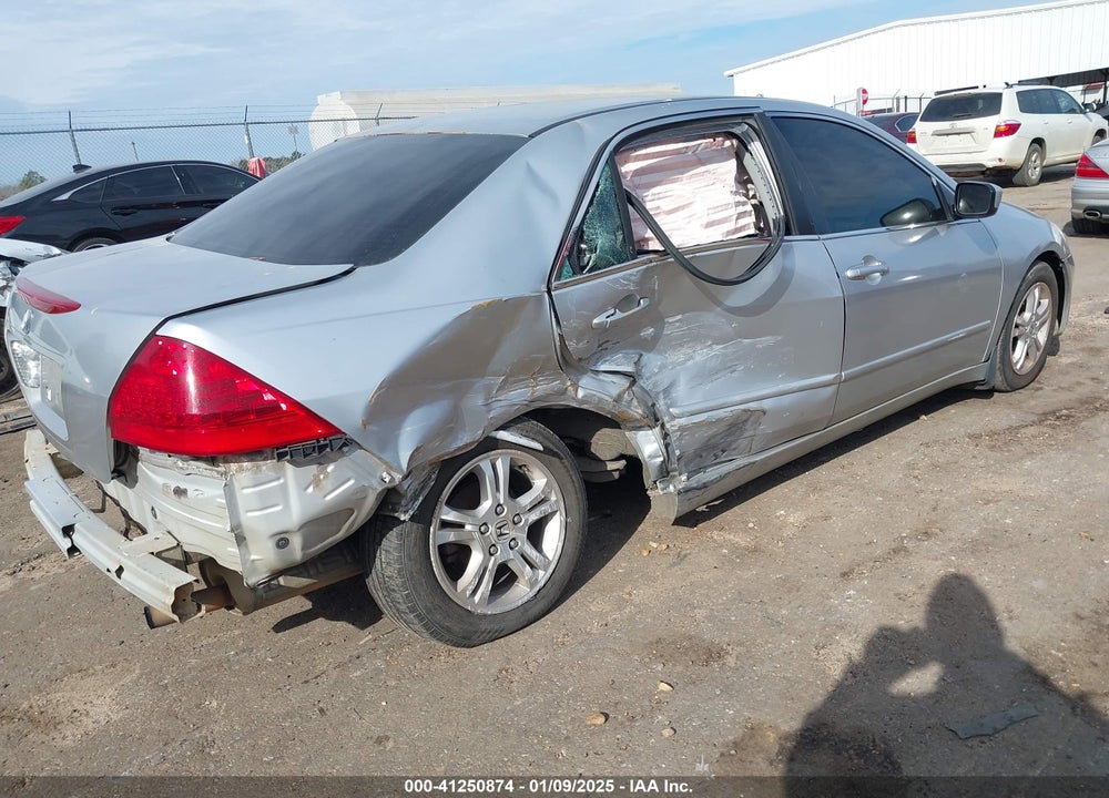 2006 HONDA ACCORD 2.4 SE VIN: 1HGCM56396A130590