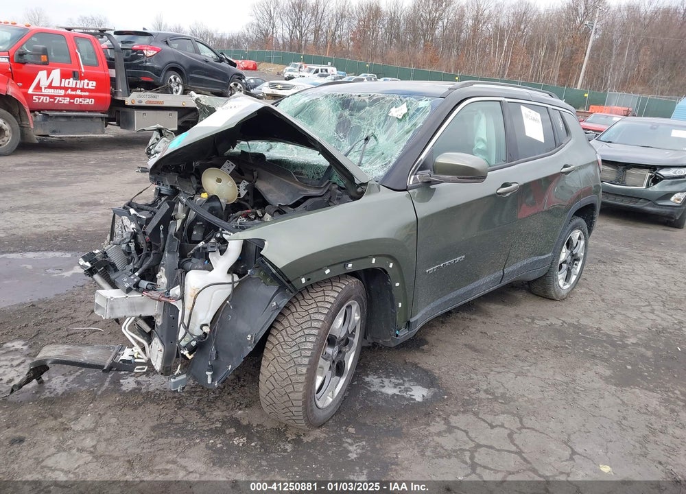 2019 JEEP COMPASS LIMITED 4X4 VIN: 3C4NJDCB4KT622744