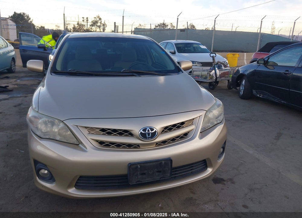 2012 TOYOTA COROLLA LE VIN: 2T1BU4EE3CC880369