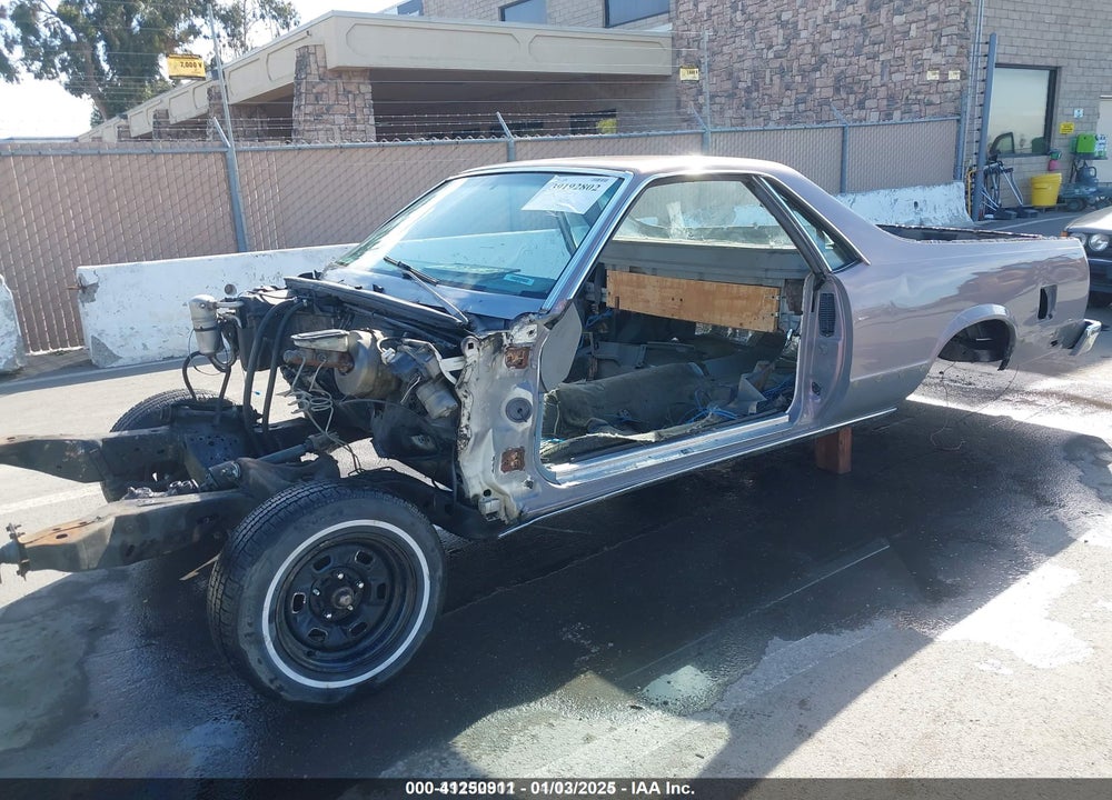 1981 GMC CABALLERO VIN: 1GTCW80A8BZ500991