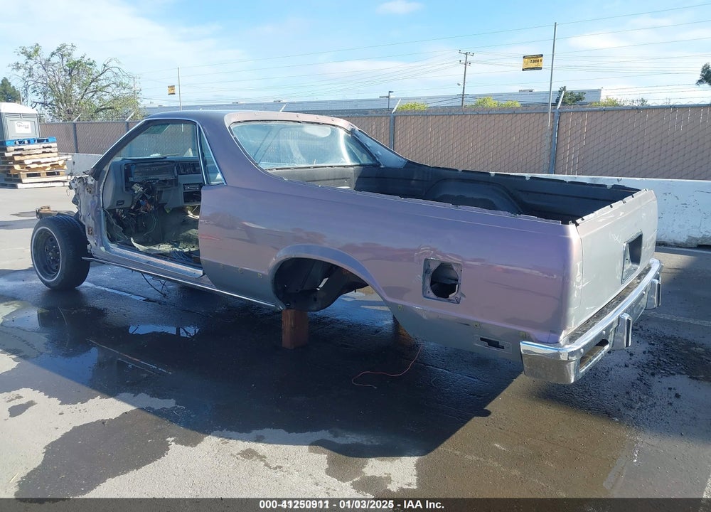 1981 GMC CABALLERO VIN: 1GTCW80A8BZ500991