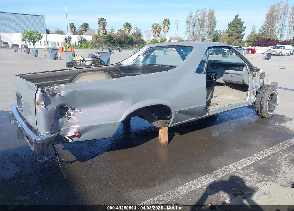 1981 GMC CABALLERO VIN: 1GTCW80A8BZ500991