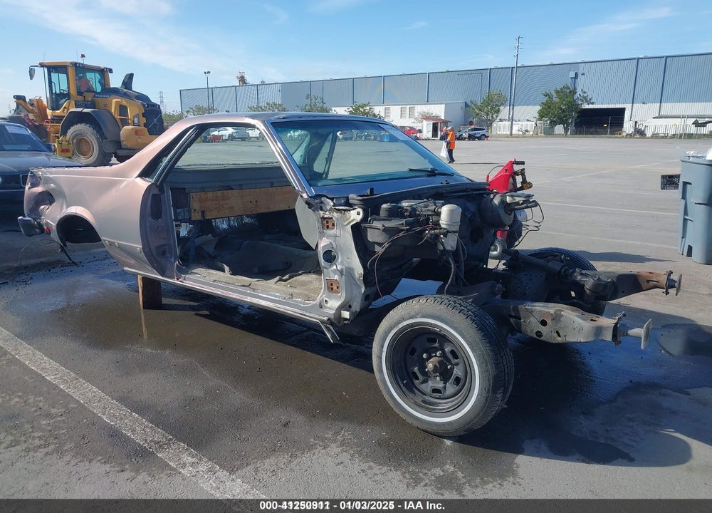 1981 GMC CABALLERO VIN: 1GTCW80A8BZ500991