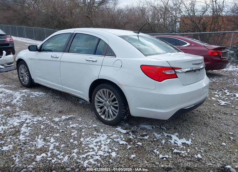 2012 CHRYSLER 200 LIMITED VIN: 1C3CCBCG4CN308583