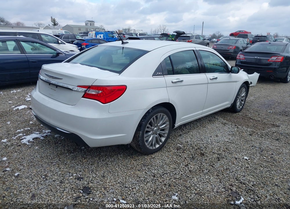 2012 CHRYSLER 200 LIMITED VIN: 1C3CCBCG4CN308583