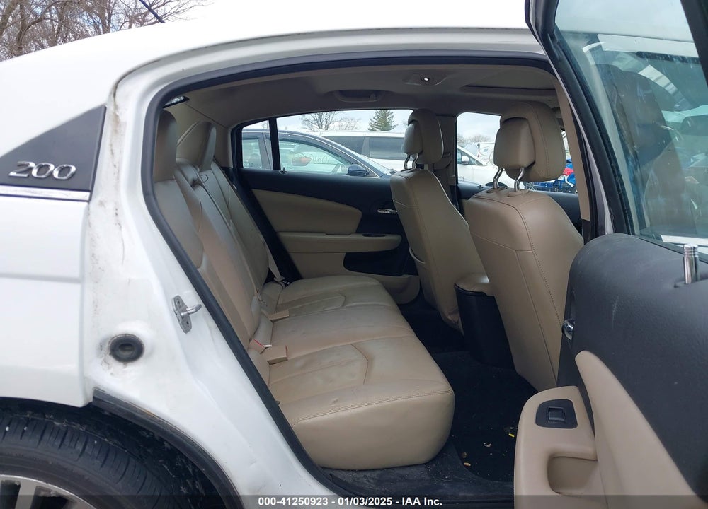 2012 CHRYSLER 200 LIMITED VIN: 1C3CCBCG4CN308583