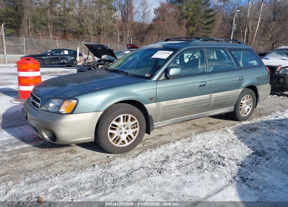 2002 SUBARU OUTBACK H6-3.0 L.L. BEAN EDITION VIN: 4S3BH806X27659962